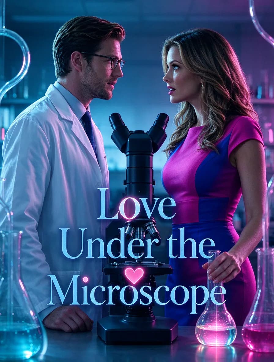 Cover of Love Under the Microscope by Marisol Thackeray