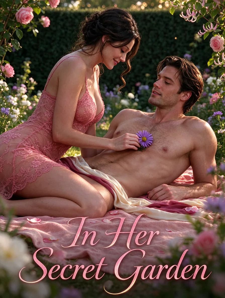 Cover of In Her Secret Garden by Genevieve Kestrel