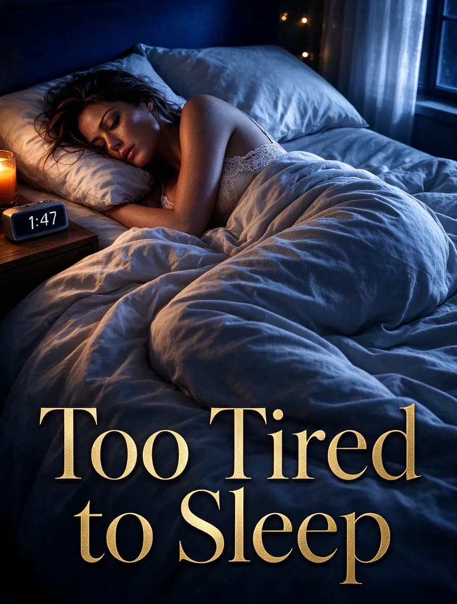 Cover of Too Tired to Sleep by Elodie Sinclair